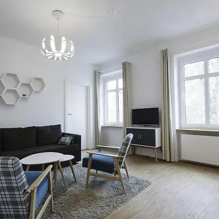 Stylowy 2-pokojowy 5 Min. Od Rynku Apartmán